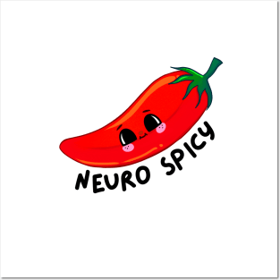 Neurospicy chilli Posters and Art